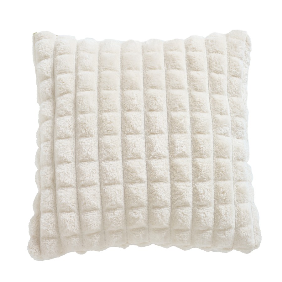 DAS HOME ΔΙΑΚΟΣΜΗΤΙΚΟ ΚΑΛΛΥΜΑ ΜΑΞΙΛΑΡΙΟΥ 40X40 1386 WHITE