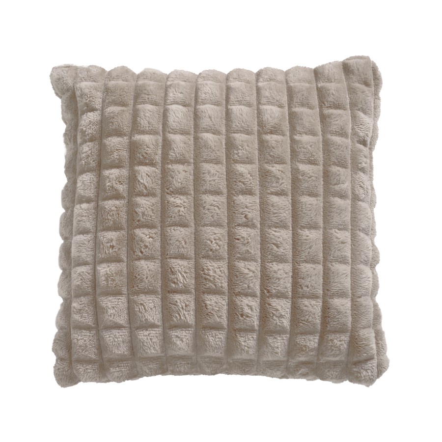 DAS HOME ΔΙΑΚΟΣΜΗΤΙΚΟ ΚΑΛΛΥΜΑ ΜΑΞΙΛΑΡΙΟΥ 40X40 1387 TAUPE