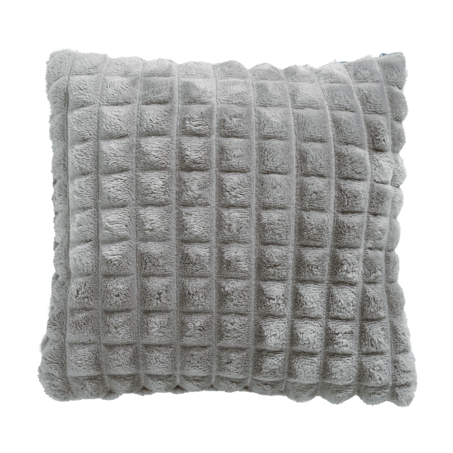 DAS HOME ΔΙΑΚΟΣΜΗΤΙΚΟ ΚΑΛΛΥΜΑ ΜΑΞΙΛΑΡΙΟΥ 40X40 1389 GREY