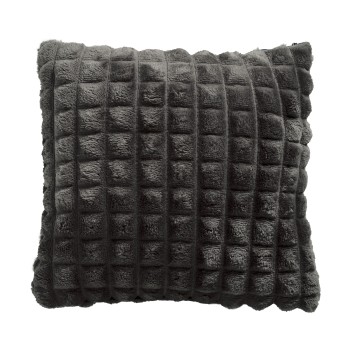 DAS HOME ΔΙΑΚΟΣΜΗΤΙΚΟ ΚΑΛΛΥΜΑ ΜΑΞΙΛΑΡΙΟΥ 40X40 1390 DARK GREY