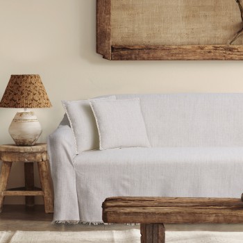 DAS HOME ΔΙΑΚΟΣΜΗΤΙΚΟ ΜΑΞΙΛΑΡΙ 40X40 0283 BEIGE