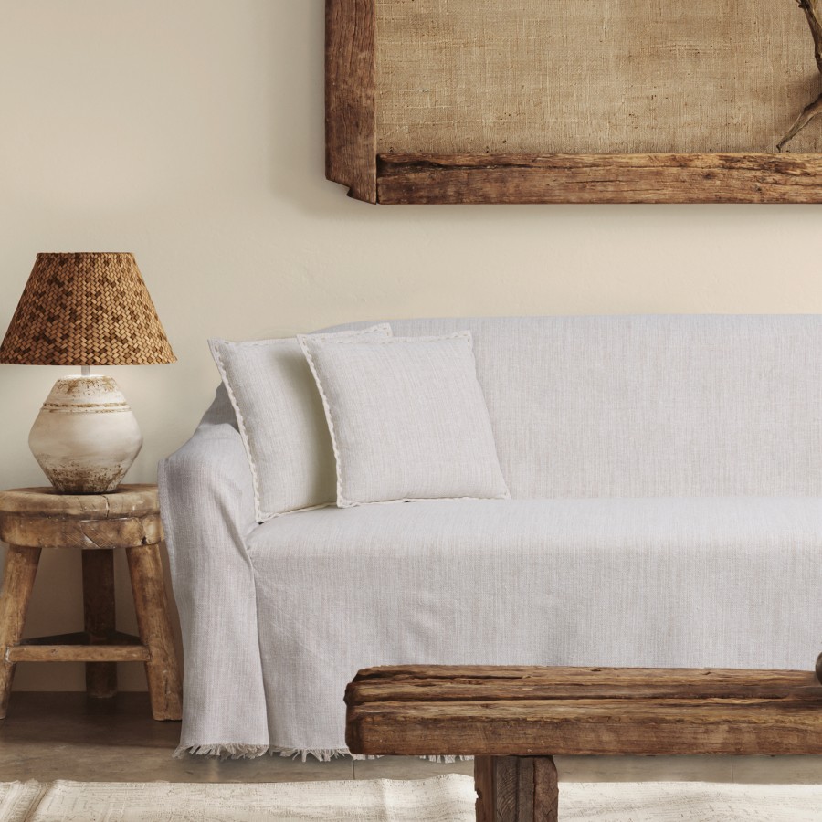 DAS HOME ΔΙΑΚΟΣΜΗΤΙΚΟ ΜΑΞΙΛΑΡΙ 40X40 0283 BEIGE