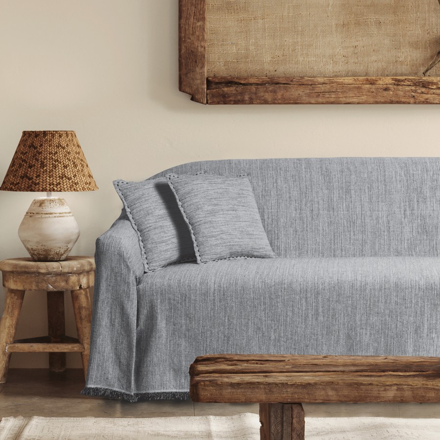 DAS HOME ΔΙΑΚΟΣΜΗΤΙΚΟ ΜΑΞΙΛΑΡΙ 40X40 0285 BLACK