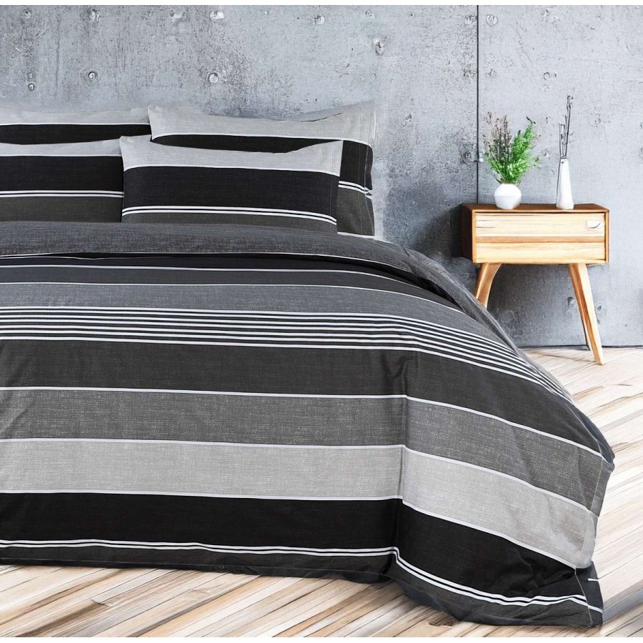 Σετ Σεντόνια Μονά Grego Grey 3Τμχ 170X270 Espree