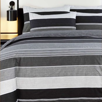 Σετ Σεντόνια Μονά Grego Grey 3Τμχ 170X270 Espree