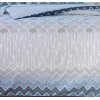Σετ Σεντόνια Μονά Kiris Blue 3Τμχ Με Λάστιχο 100X200+35 Espree