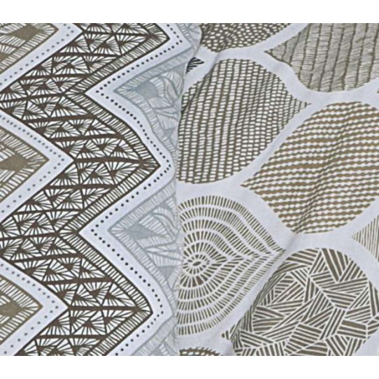 Σετ Σεντόνια Μονά Kiris Beige 3Τμχ Με Λάστιχο 100X200+35 Espree