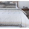 Σετ Σεντόνια King Size Kiris Beige 4Τμχ Με Λάστιχο 180X200+35 Espree