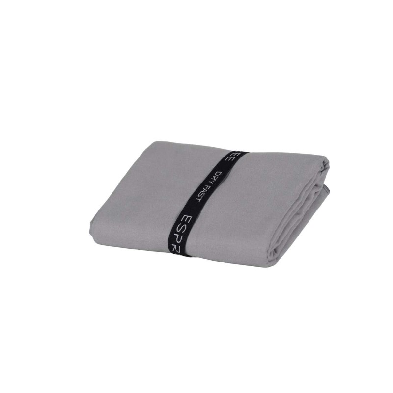 Πετσέτα Θαλάσσης Microfiber Solid Grey 90X170 Espree