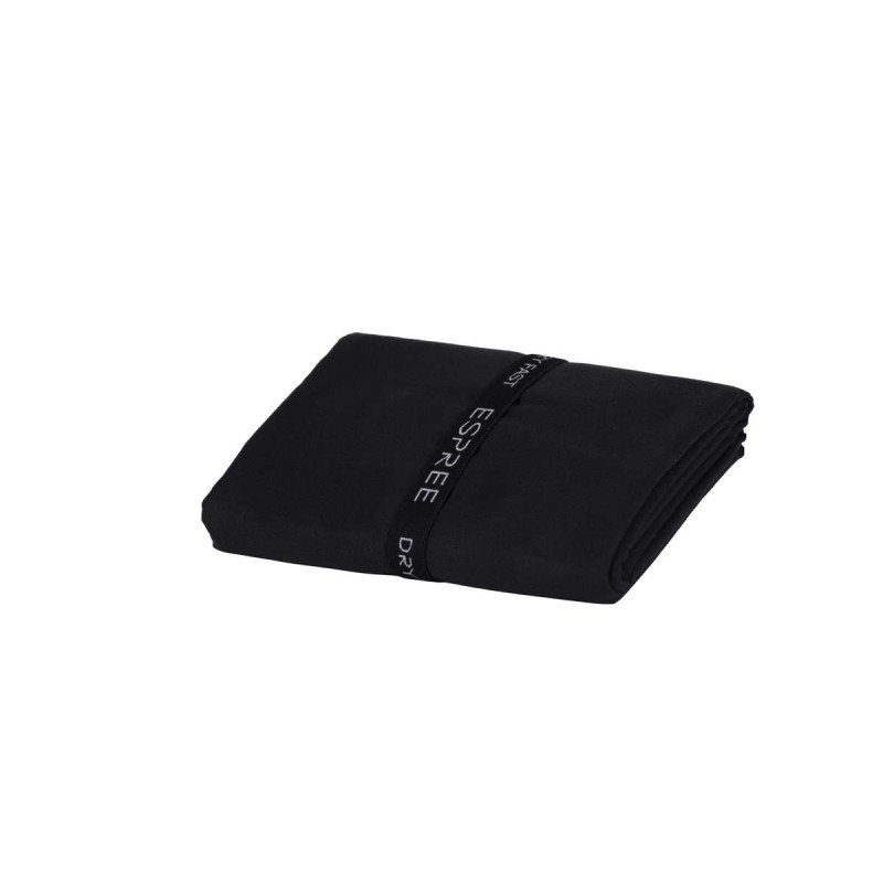 Πετσέτα Θαλάσσης Microfiber Solid Black 90X170 Espree