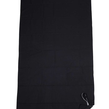 Πετσέτα Θαλάσσης Microfiber Solid Black 90X170 Espree
