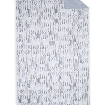 Πετσέτα Θαλάσσης Microfiber Hexa Grey 80X160 Espree