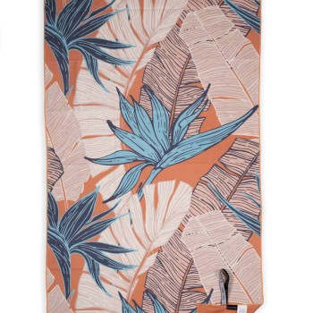 Πετσέτα Θαλάσσης Microfiber Flora Peach 80X160 Espree