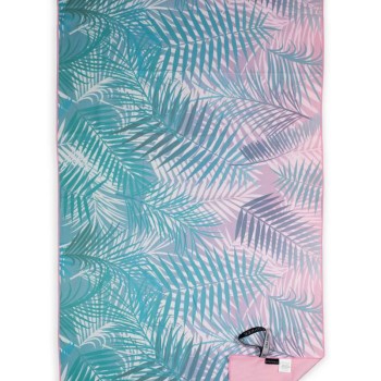 Πετσέτα Θαλάσσης Microfiber Leaves Green 80X160 Espree