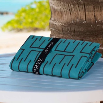 Πετσέτα Θαλάσσης Microfiber  Espree Petrol 80X160 Espree