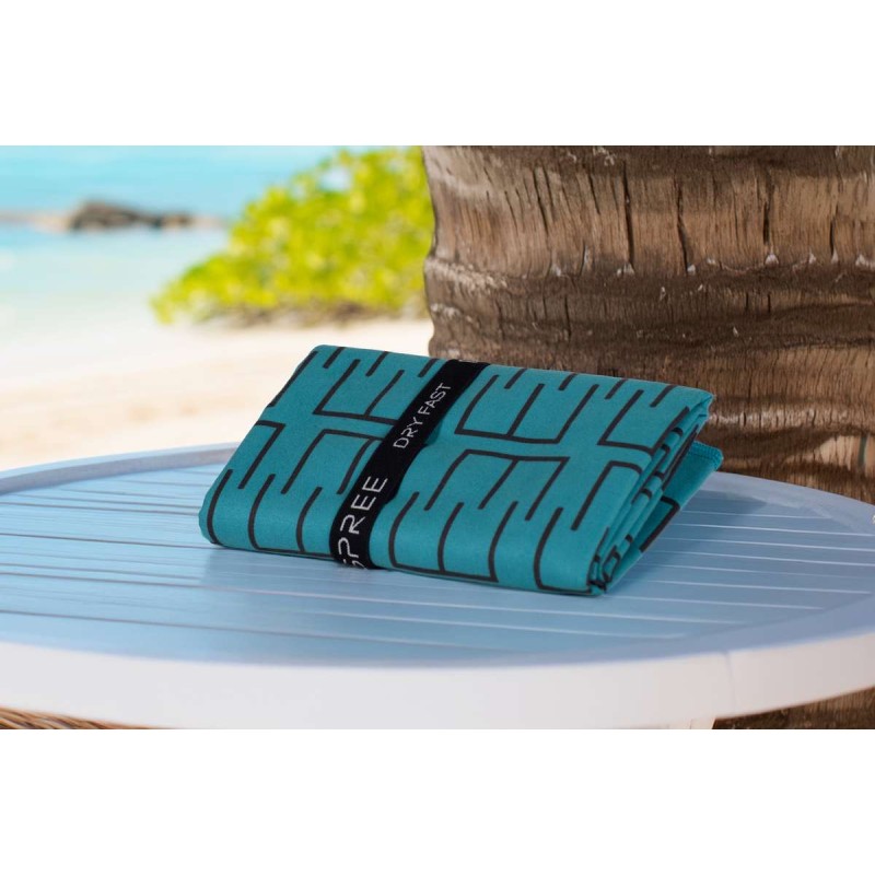 Πετσέτα Θαλάσσης Microfiber  Espree Petrol 80X160 Espree