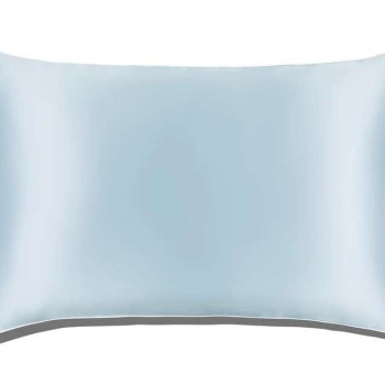 Μαξιλαροθήκη Μεταξένια Silk Passion Lake Blue 1Τμχ 52X72 Espree