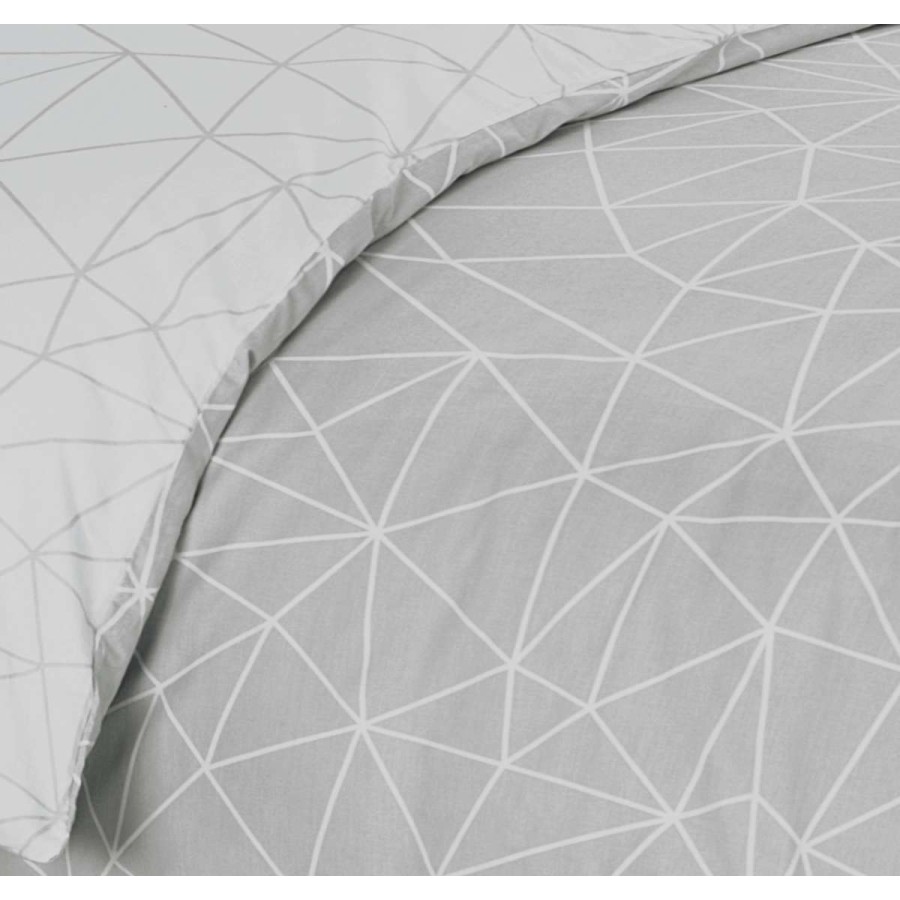 Σετ Σεντόνια Υπέρδιπλα Mila Grey 4Τμχ Με Λάστιχο 160X200+35 Espree