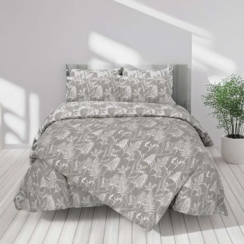 Σετ Σεντόνια Μονά Thistle Grey 3Τμχ 170X270 Espree