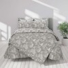 Σετ Σεντόνια Υπέρδιπλα Thistle Grey 4Τμχ 240X270 Espree