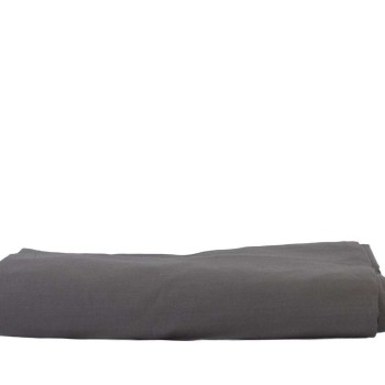 Παπλωματοθήκη Μεμονωμένη Υπέρδιπλη Solid Dark Grey 1Τμχ 230X240 Espree