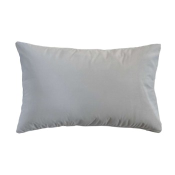 Σετ Μαξιλαροθήκες Βαμβακερές Solid Light Grey 2Τμχ 52X72 Espree