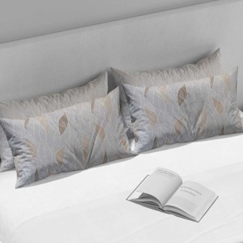 Σετ Μαξιλαροθήκες Βαμβακερές Cypres Beige 2Τμχ 52X72 Espree