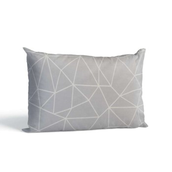 Σετ Μαξιλαροθήκες Βαμβακερές Mila Grey 2Τμχ 52X72 Espree