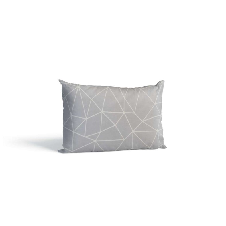 Σετ Μαξιλαροθήκες Βαμβακερές Mila Grey 2Τμχ 52X72 Espree