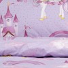 LINO Σετ Παιδική Παπλωματοθήκη (160x240) Dreamy Castleland Λιλά