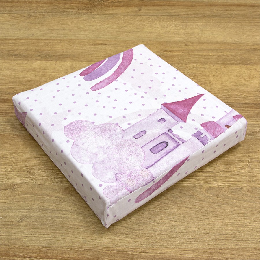 LINO Σετ Παιδική Παπλωματοθήκη (160x240) Dreamy Castleland Λευκό