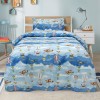 LINO Σετ Παιδική Παπλωματοθήκη (160x240) Cloud Chasers Μπλε