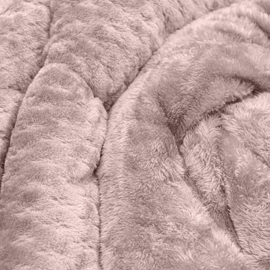 LINO Κουβερτοπάπλωμα Μονό (160x220) Lofti Λιλά