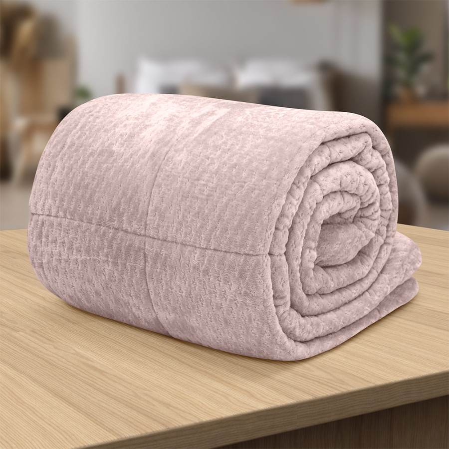 LINO Κουβερτοπάπλωμα Μονό (160x220) Lofti Λιλά