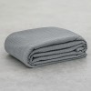 LINO Κουβέρτα Ημίδιπλη (170x240) Πικέ Cocoon Γκρι