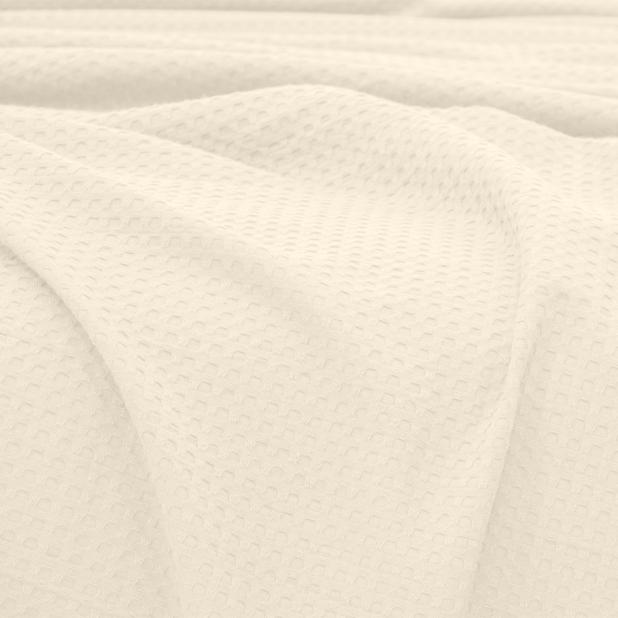 LINO Κουβέρτα Ημίδιπλη (170x240) Πικέ Cocoon Εκρού