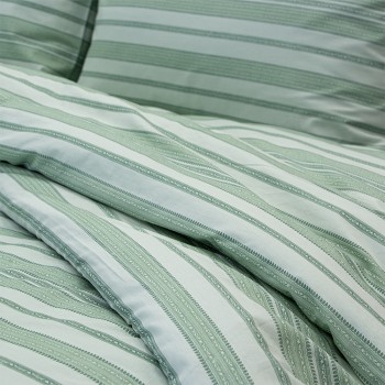 LINO Σετ Σεντόνια Μονά (170x260) Carril Λαδί