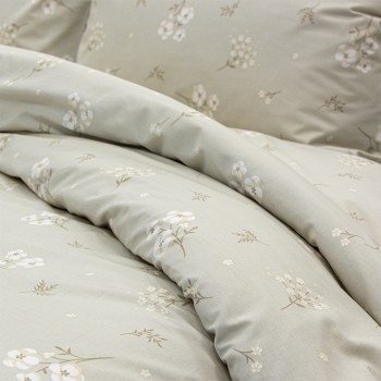 LINO Σετ Σεντόνια Υπέρδιπλα (240x260) Diminuto Μπεζ