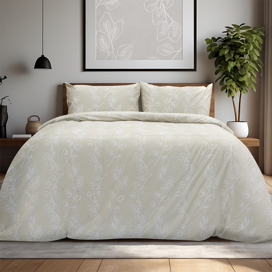 LINO Σετ Σεντόνια Υπέρδιπλα (240x260) Dejar Μπεζ