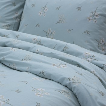 LINO Σετ Σεντόνια Υπέρδιπλα με Λάστιχο (165x200+32) Diminuto Μέντα