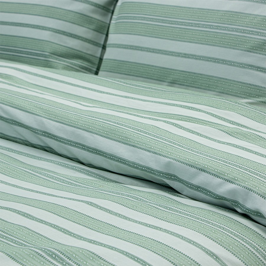 LINO Σετ Παπλωματοθήκη Μονή (165x245) Carril Λαδί