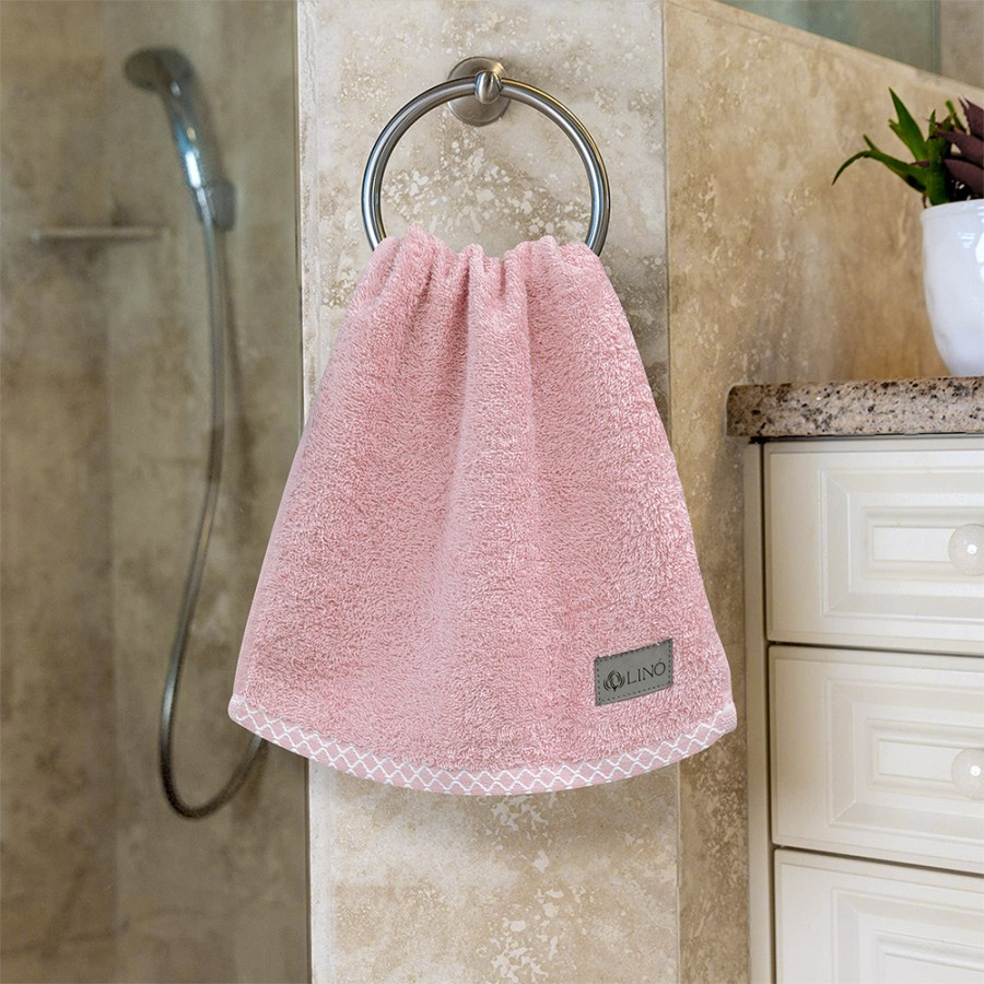 LINO Πετσέτα Χεριών (30x50) Marley Κοραλί