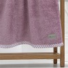 LINO Πετσέτα Προσώπου (50x90) Marley Αμέθυστος