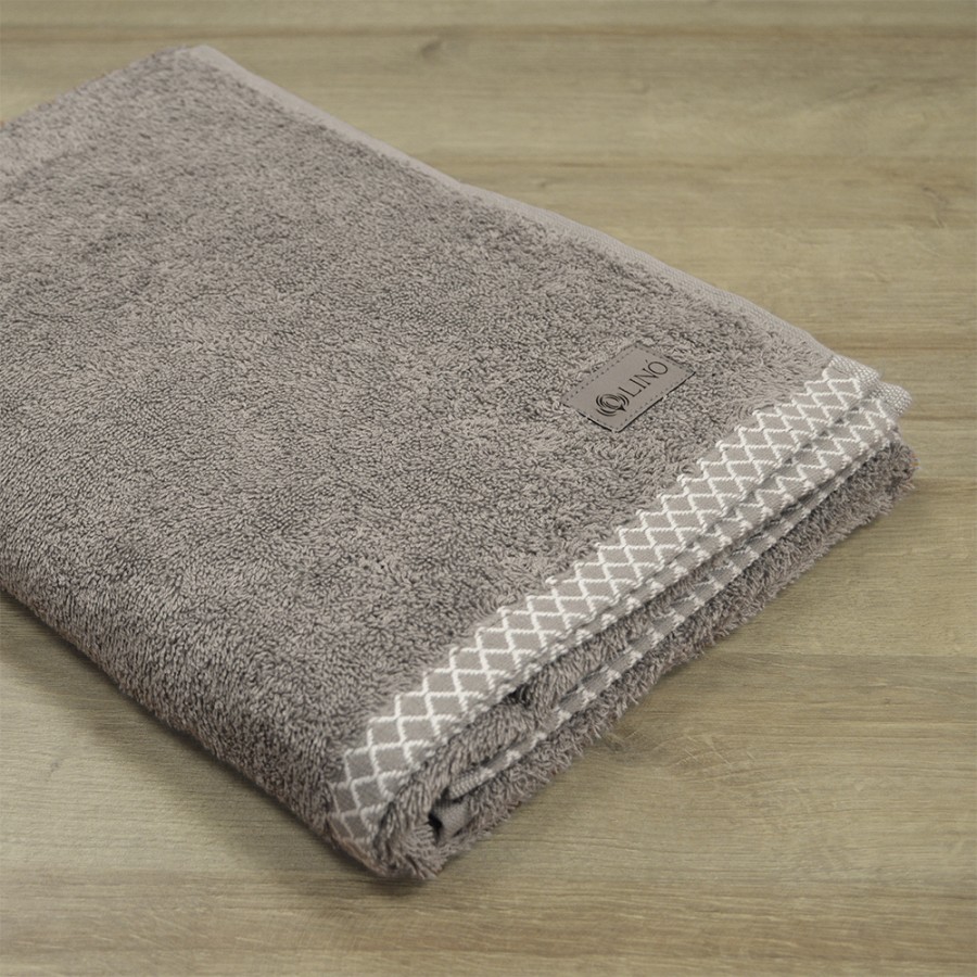 LINO Πετσέτα Σώματος (80x150) Marley Μόκα