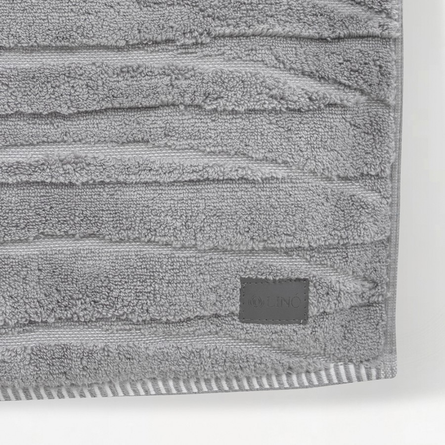 LINO Πετσέτα Χεριών (40x60) Loomline Γκρι