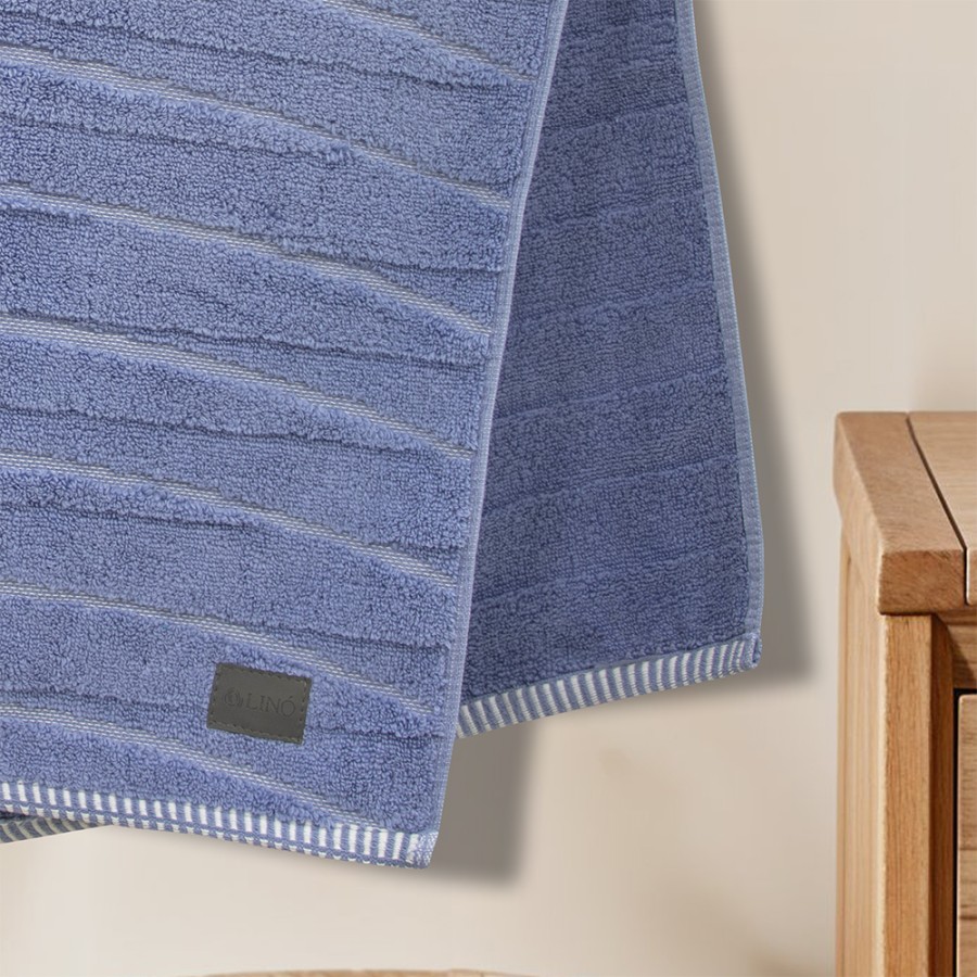 LINO Πετσέτα Προσώπου (50x100) Loomline Ντένιμ