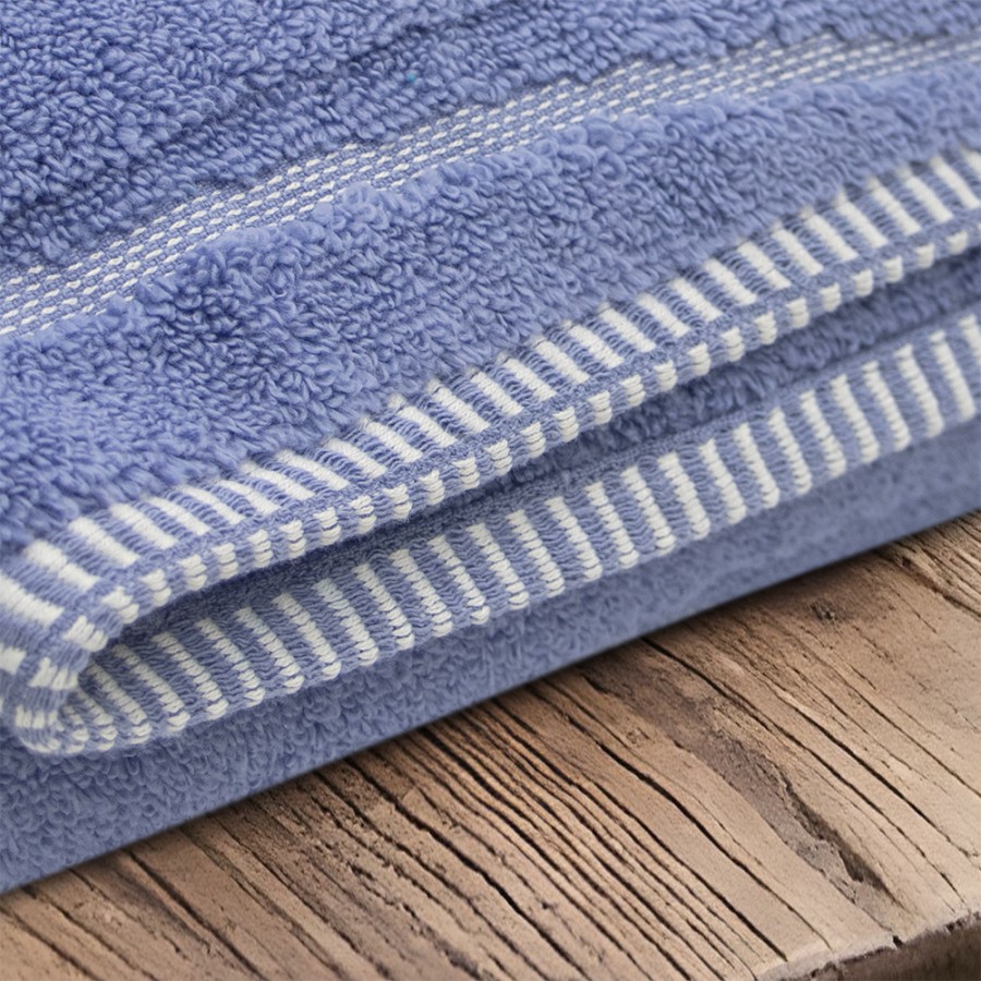 LINO Πετσέτα Προσώπου (50x100) Loomline Ντένιμ