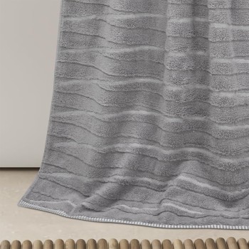 LINO Πετσέτα Σώματος (80x150) Loomline Γκρι