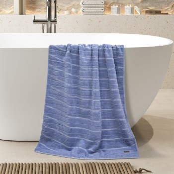 LINO Πετσέτα Σώματος (80x150) Loomline Ντένιμ