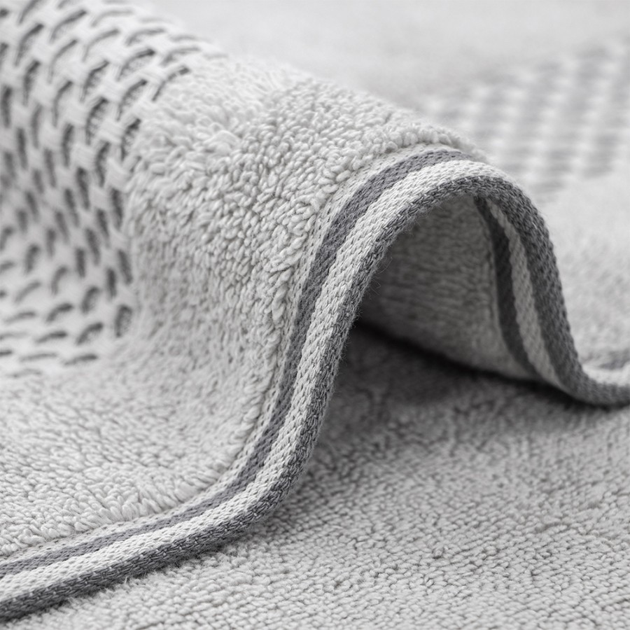 LINO Πετσέτα Χεριών (30x50) Igalo Ασημί